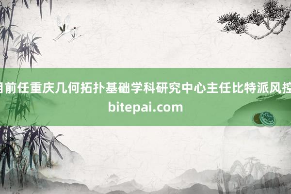 目前任重庆几何拓扑基础学科研究中心主任比特派风控，bitepai.com