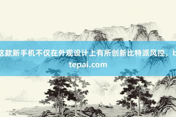 这款新手机不仅在外观设计上有所创新比特派风控，bitepai.com