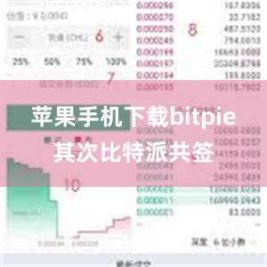 苹果手机下载bitpie其次比特派共签