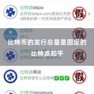 比特币的发行总量是固定的比特派知乎